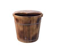 Vaschetta per pediluvi per pedicure in botte di legno per piedi in ammollo Pedicure per pedicure, Secchio in legno per la casa, Vaschetta per pediluvio grande, Secchio per immersione dei piedi (Size :
