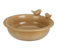 Vaschetta per uccelli in ceramica, beige, 24 cm
