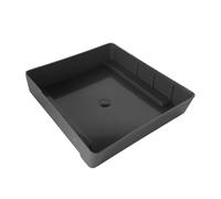 Vaschetta plastica macchina da caffè Aroma Plus, Aroma Kicco, Aroma Lite - nera (Nero)