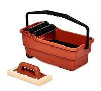 Vaschetta Plastica Rulli Frattone Spugna Sweepex Rimozione Stuccatura