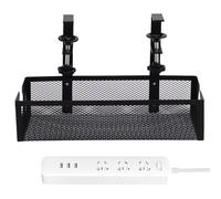 Vaschetta portacavi per sotto la scrivania, organizer senza fori, per la gestione dei cavi, per la casa, l'ufficio, lo studio,