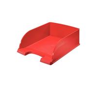 Vaschetta portacorrispondenza Leitz Plus Jumbo - 25,5 x 10,3 x 36 cm - rosso - L