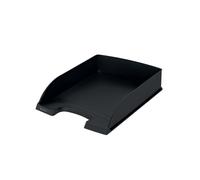 LEITZ - 52275095 - Vaschetta portacorrispondenza Leitz Recycle - 25,5 x 7 x 36 cm - nero - Leitz - 101791 - Conf. da 5 Pz. - 52275095