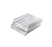 Vaschetta portacorrispondenza Nimbus - 26,8x5,5x33 cm - cristallo trasparente - Rexel