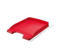 Vaschetta Portacorrispondenza Slim Plus Leitz - 25,5x36x3,7 cm - 52370025 (Rosso