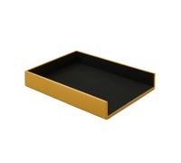 Vaschetta Portadocumenti Atena - Vera Pelle Giallo - Eglooh
