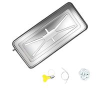 Vaschetta raccogli condensa in acciaio inox | Argento Taglie multiple for la raccolta dell'acqua AC e l'uso domestico(1-2P)
