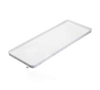 Vaschetta raccogli condensa, zincata, vaschetta raccogligocce per unità interne ed esterne del condizionatore d'aria(81x24cm(1-2p))