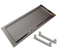 Vaschetta Raccogligocce in Acciaio Inox 64 cm per Scolapiatti da Incasso per Mobile Pensile cm. 70