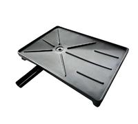 Vaschetta Raccogligocce Universale per Lavello da Cucina, Base Antiscivolo, Canale di Drenaggio, Vassoio Scolapiatti Raccogligocce(Black)