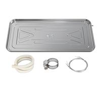 Vaschetta Raccolta Condensa unità Esterna Condizionatore, Bacinella in Acciaio Inox per unità Esterna del Condizionatore, Vaschetta di Scarico della Condensa(100x47.5cm(39.3x18.7in))