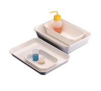 Vaschetta rettangolare in PS Antiurto mis. 352 L x 252 P x 81 H mm