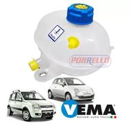 VASCHETTA SERBATOIO ACQUA RADIATORE CON TAPPO PER FIAT 500 PANDA 169 1.2 1.3