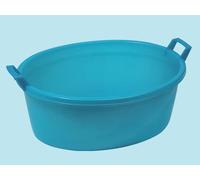 VASCHETTA VASCHETTE BACINELLA PLASTICA OVALE Ø 70x53xH26 CM - Lt. 45