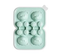 Vaschette Cubetti Ghiaccio Congelatore Contenitore Forma Orso Alimentare