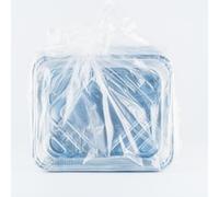 VASCHETTE IN ALLUMINIO 8 PORZIONI 50PZ