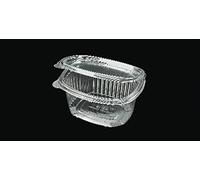 Vaschette in plastica con coperchio, volume 500 cc (350 pezzi)