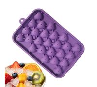 Vaschette in silicone per congelatore con coperchio,Stampo a cuore flessibile riutilizzabile alimentare | Di Ghiaccio Per Whiskey | per Cocktail Caffè Cucina Cibo Camping Cioccolato