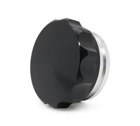 Vaschette Liquido Radiatori Tappo E Saldati In Alluminio Da 1" 1,5" 2" Per Serbatoio Compensazione Carburante Radiatore Dell'acqua Olio Liquido Refrigerante(2 inch black)