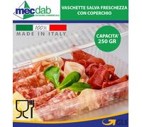 Vaschette Per Alimenti Salva Freschezza Con Coperchio Conf. 200 PZ
