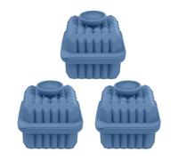 Vaschette per Ghiaccio da Congelatore,3 Pezzi a Forma di Rombo in Silicone Portatile e Riutilizzabile - Vaschette per Cubetti di Ghiaccio - per Casa Frigorifero Cucina Whiskey Cocktail e Drink