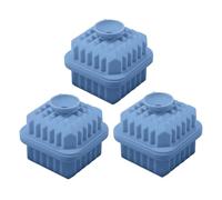 Vaschette per Ghiaccio da Congelatore,3 Pezzi Riutilizzabile in Silicone Romboide Portatile | Vaschette per Cubetti di Ghiaccio,Whiskey Cocktail Bevande Frigorifero Casa Pranzo Interno Famiglia