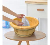 Vaschette per pediluvio in legno Botte per lavaggio piedi per bagno da