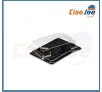 Vaschette Sushi Nere con coperchio sashimi asporto sushi box 50 pz