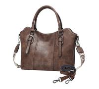 VASCHY Borsa Elegante a Tracolla Donna - Tote Bag a Mano per PC, Shopping, Lavoro, Ufficio, Università e Scuola