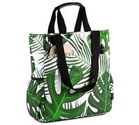 VASCHY Grande borsa da spiaggia, borsa da viaggio, borsa da spiaggia, grande borsa a tracolla per shopping, borsa a tracolla estiva