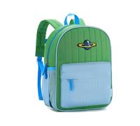 VASCHY Zaino Bambino, Zaino Scuola Elementare Bambini Zainetto Asilo Bambina 2-4 Anni 7L Verde Blu