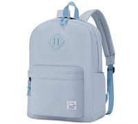 VASCHY Zaino da Scuola Multicolore Casual, Zaino Università per Studenti Adolescenti con Design Color Block Zani Ideale per Commute e Viaggio Leggero