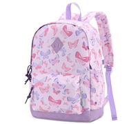 VASCHY Zaino per bambini leggero, zaino per la scuola, ragazza, ragazzo, scuola elementare, asilo, 4-6 anni, impermeabile, carino, zaino, ragazza, ragazzo, per A4, scuola materna, viaggio, con cintura