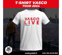 VASCO ROSSI T-SHIRT TOUR LIVE GIUGNO 2024 MUSICA LIVEKOM 24
