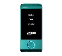Vasco Translator M4 | Traduttore vocale | Internet gratis | Turquoise | Traduttore tascabile e leggero | Comodo pulsante fisico | Modalità automatica | 113 lingue