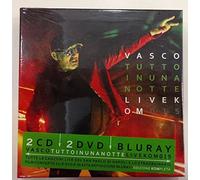 Vasco Tutto In Una Notte Live Kom 015 (2 CD - 2 DVD - Bluray)