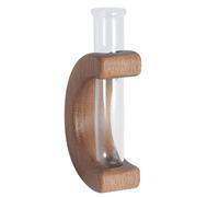 Vase à Fleurs Magnétique - Mini Tube à Essai en Bois | Support Unique pour Plantes Hydroponiques Aimant de Réfrigérateur - Pots de Fleurs Décoratifs pour Cuisine Maison Bureau Intérieur