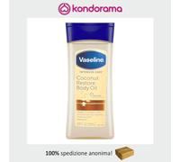 Vaseline Body Oil Coconut Restore olio di cocco puro al 100% per il corpo 200 ml