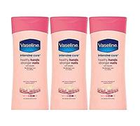 Vaseline Crema per le mani, confezione da 3 pezzi, trattamento intensivo per le mani e le unghie, 200 ml