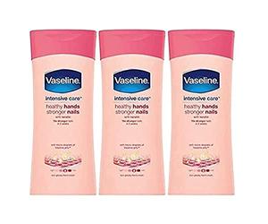 Vaseline Crema per le mani, confezione da 3 pezzi, trattamento intensivo per le mani e le unghie, 200 ml