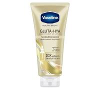 Vaseline Gluta-Hya Flawless Glow Lozione per Viso e Corpo | Dona una Pelle più Luminosa | Crema Idratante Arricchita con Glutatione e Pro-Retinolo, 300ml