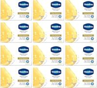 Vaseline Healty Plus Total Moisture Sapone Soia & Avena 12 x 75 g | Confezione da 12