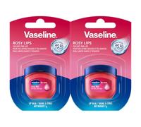 Vaseline Lip Therapy 7G Rosy | Balsamo labbra nutriente per un'idratazione ottimale | Confezione doppia 2 x 7g (Rosy (2 Pezzo))