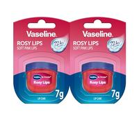 Vaseline Lip Therapy 7G Rosy | Pflegender Lippenbalsam für optimale Feuchtigkeit | Doppelpack 2 x 7g (Rosy (2er Pack))
