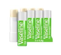 Vaseline Lip Therapy - Balsamo per le labbra con aloe vera e vitamina E (aloe vera, 3 x 4,8 g)