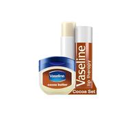 Vaseline Lip Therapy Cocoa | Set di Balsamo labbra nutriente e Stick di Balsamo labbra colorato | Per un'idratazione ottimale | (Cocoa Set)