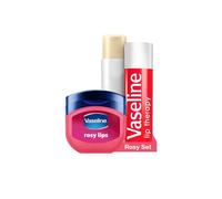 Vaseline Lip Therapy Rosy | Set di Balsamo labbra nutriente e Stick di Balsamo labbra colorato | Per un'idratazione ottimale | (Rosy Set)