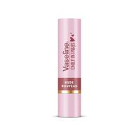 Vaseline LP Balsamo per labbra con colori | Emily Nude Nouveau | 3 g | Idratazione 24 H con 9% vaselina | Tonalità naturale nude
