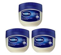 Vaseline Original Moistruiser Petroleum Jelly cura della pelle screpolata e secca e sollievo da eczemi, 250 ml, 3 pezzi