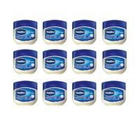 Vaseline Protezione originale della pelle, cura della pelle per pelle screpolata e secca ed eczema, 12 x 50 ml